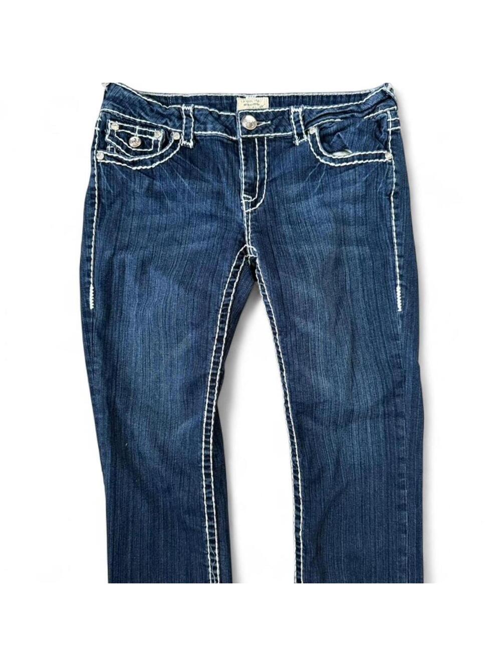 Y2K LA Idol Rhinestone Jeans